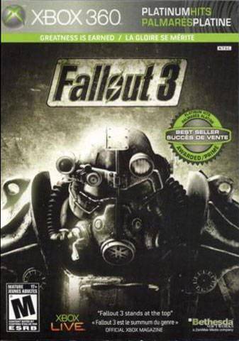 Fallout 3 Platinum Hits - Xbox 360 King Gaming