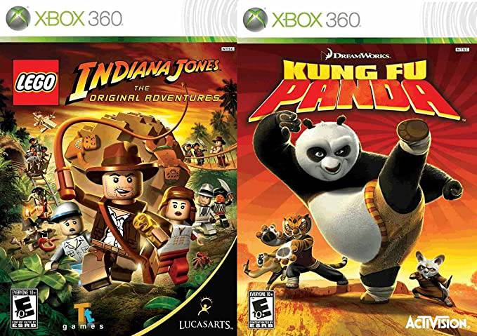 Lego Indiana Jones / Kung Fu Panda - Xbox 360 King Gaming