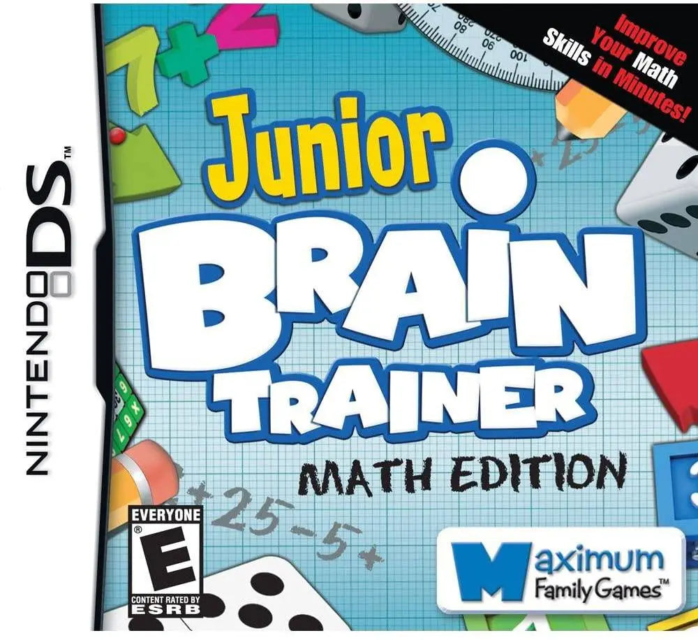 Junior Brain Trainer Math Edition - Nintendo DS - Used King Gaming