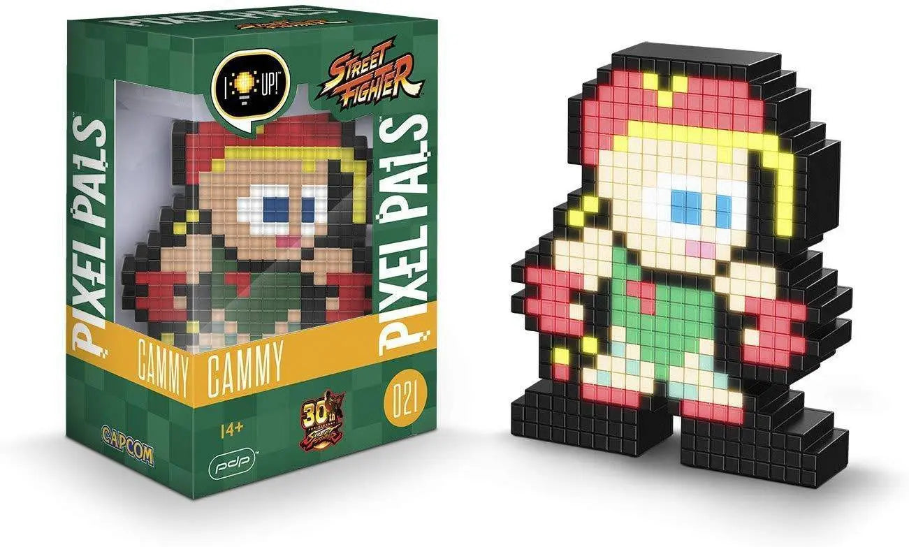 Pixel Pals Capcom Street Fighter II Cammy Collectible Lighted Figure King Gaming