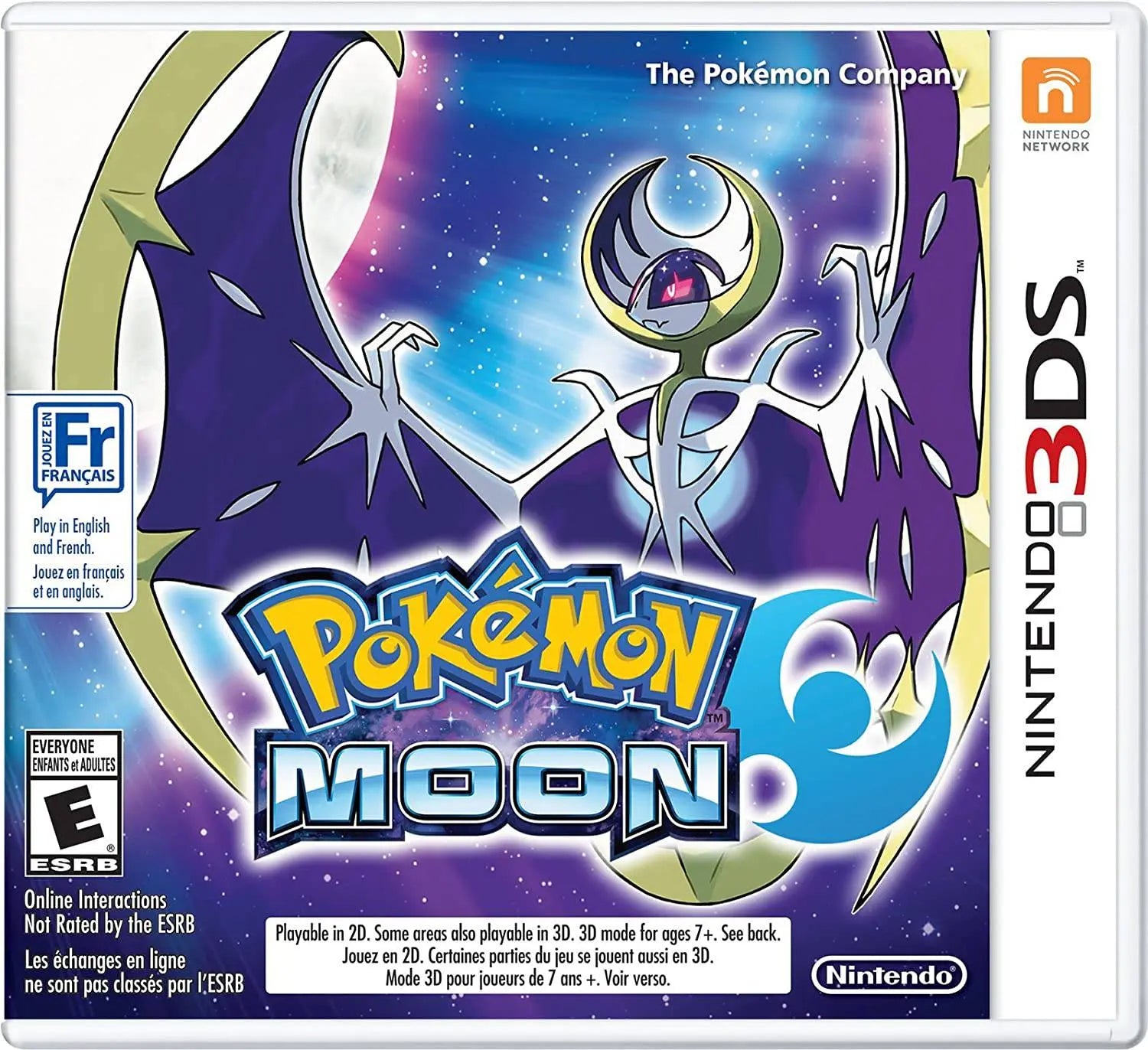 Pokemon Moon - Nintendo 3DS Moon Edition - USED King Gaming
