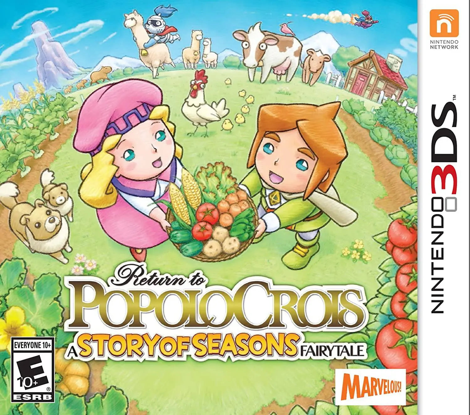 Return to PopoloCrois: A STORY OF SEASONS Fairytale - Nintendo 3DS - Used King Gaming