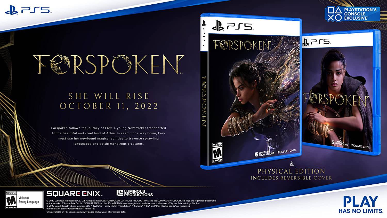 Forspoken - PlayStation 5 - Standard Edition Edition - Pre Order King Gaming