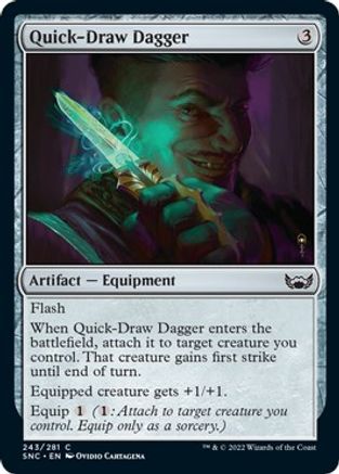 Quick-Draw Dagger - #243 - C - King Gaming 