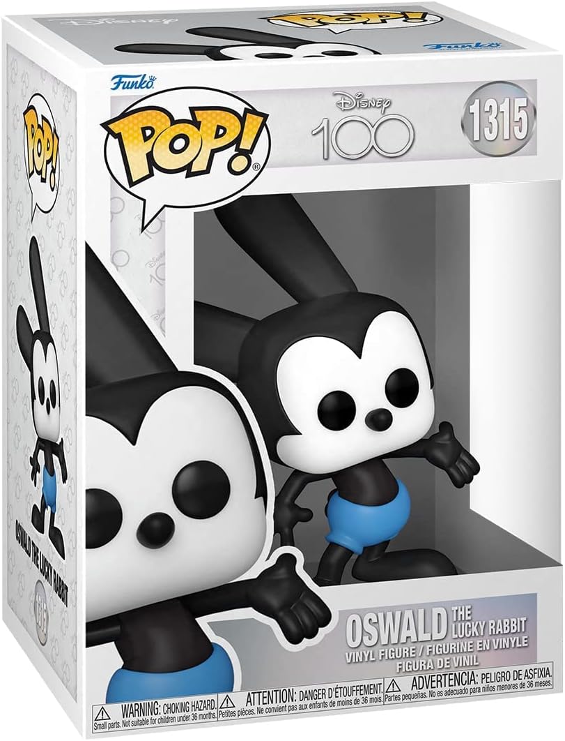 Funko Pop! Disney: Disney 100 - Oswald The Lucky Rabbit 1315 - King Gaming 