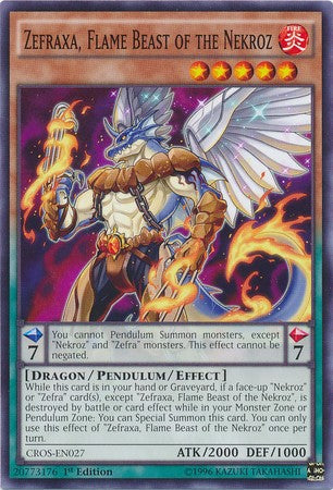 Zefraxa, Flame Beast of The Nekroz - Super Rare - King Gaming 