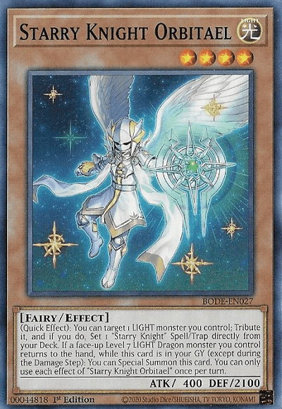 Starry Knight Orbitael - NM Common King Gaming