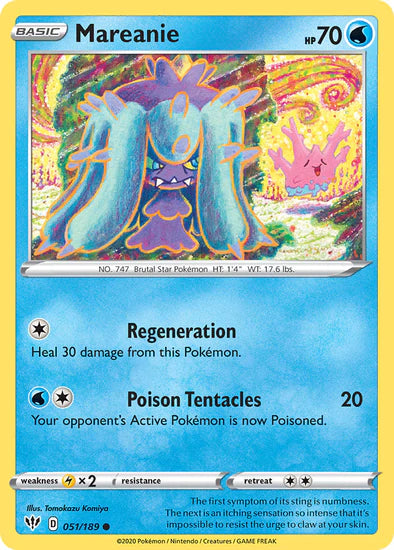 Mareanie - 51/189 - Common King Gaming
