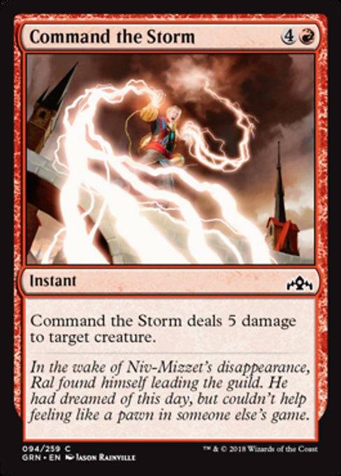 Command the Storm - NM - C King Gaming