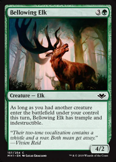 Bellowing Elk - C #157 King Gaming