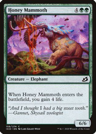Honey Mammoth - C #158 King Gaming