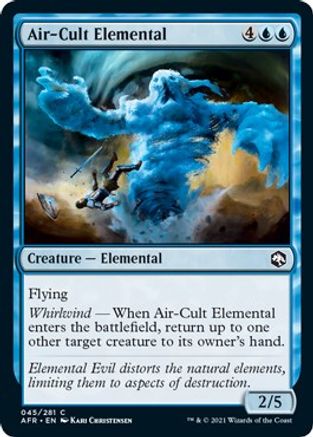 Air-Cult Elemental - #45 - Common - King Gaming 