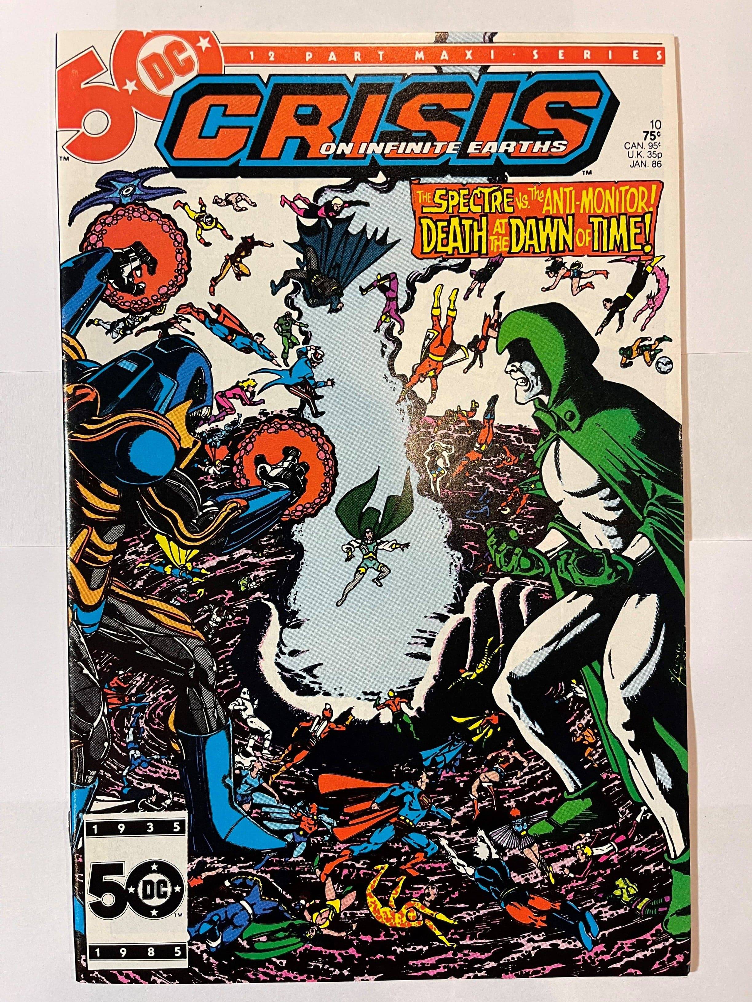 Crisis on Infinite Earths #10 Jan 1986 NM - Used/Collector - Rare King Gaming