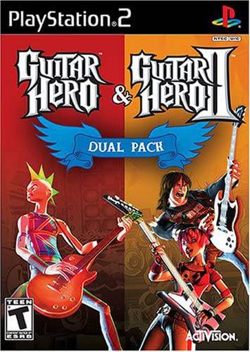 Guitar Hero & Guitar Hero 2 Dual Pack - PlayStation 2 King Gaming