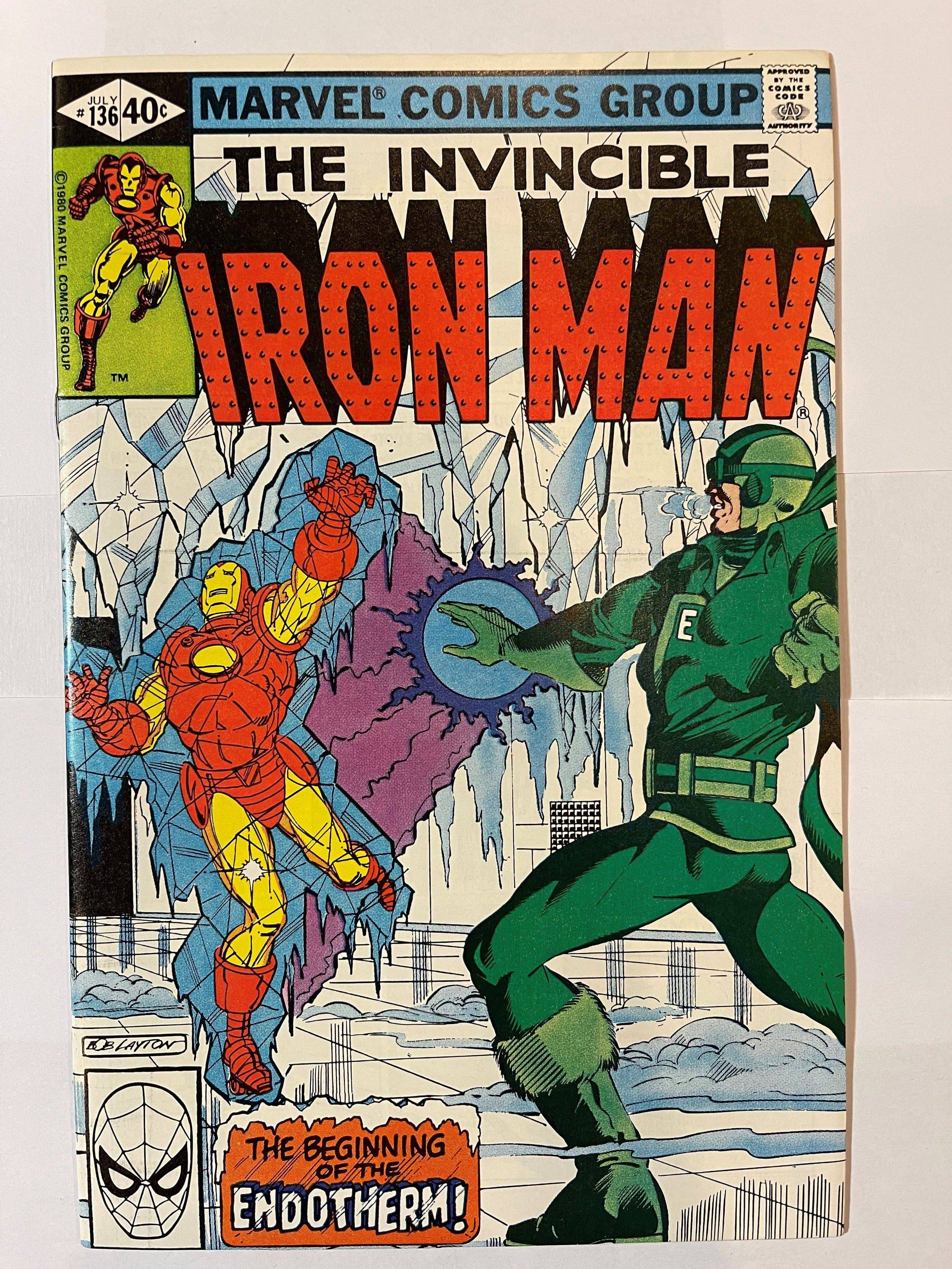 Invincible Iron Man #136 Marvel Comics Bronze Age 1980 VF/NM - Used/Collector - Rare King Gaming