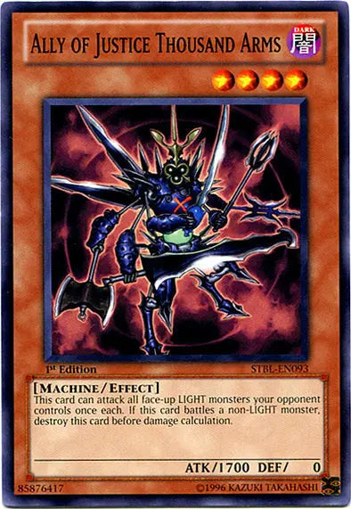 Ally Of Justice Thousand Arms - Common - Yu-Gi-Oh King Gaming