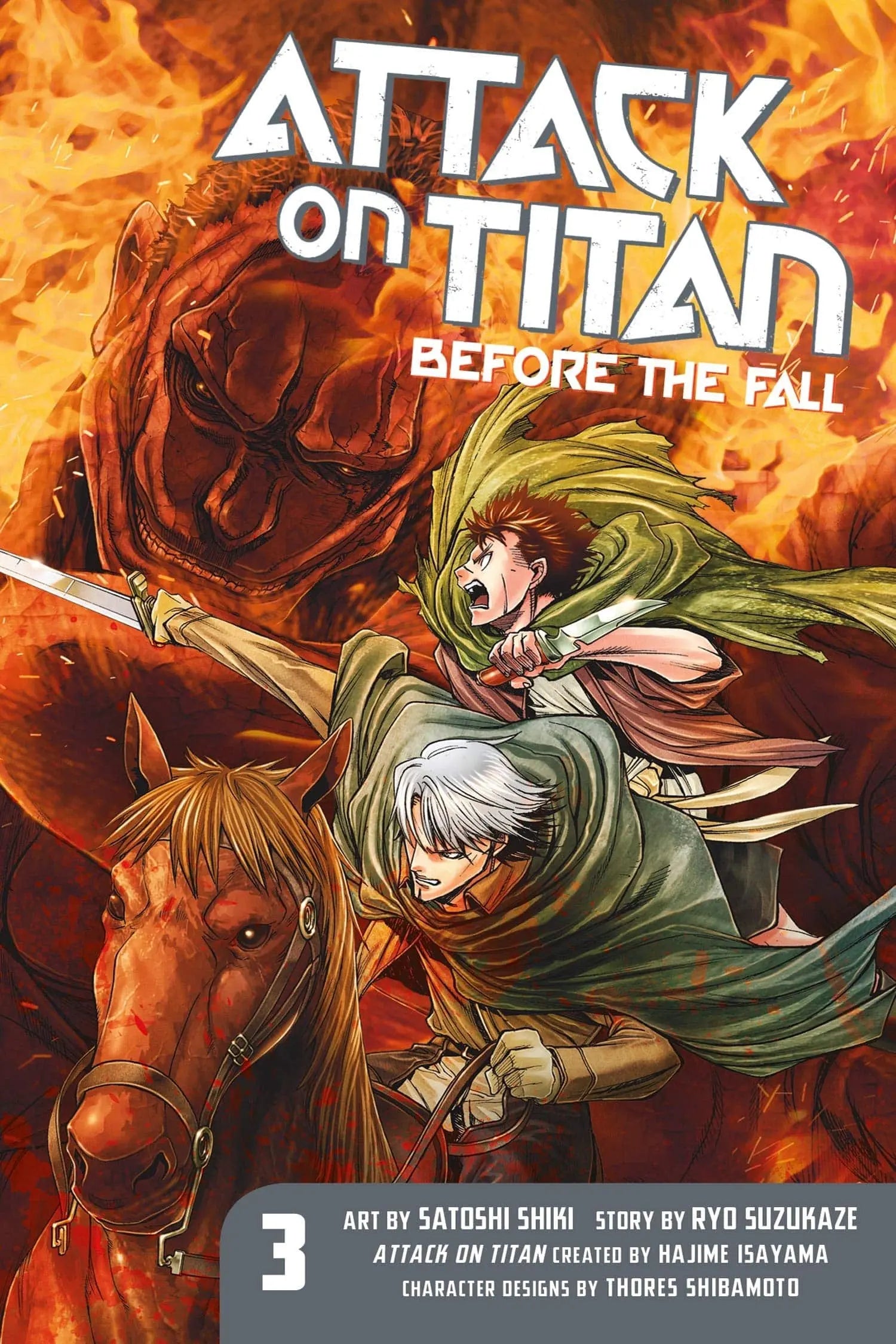 Attack on Titan: Before the Fall 3 Paperback  Illustrated, Dec 9 2014 King Gaming