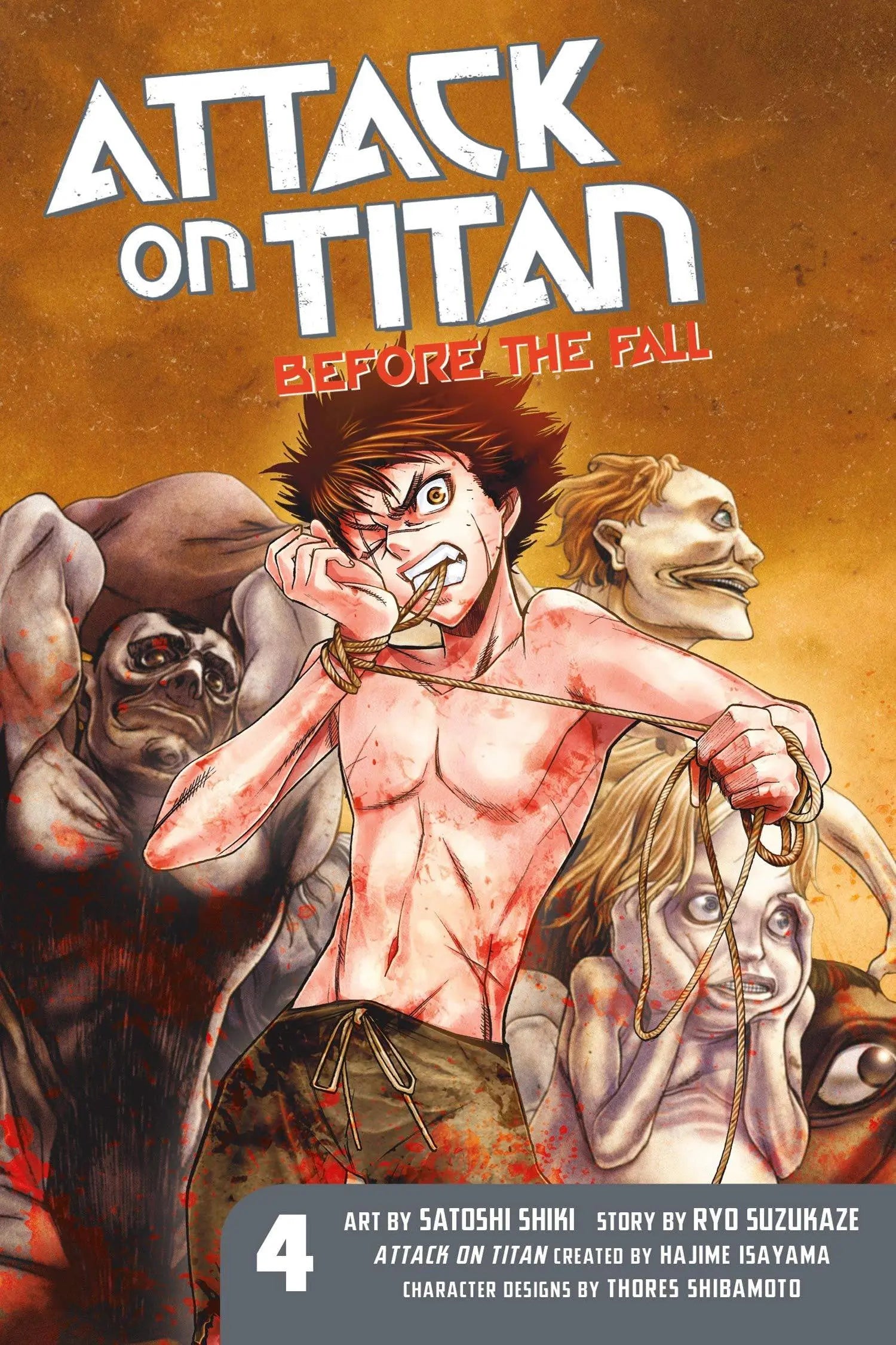 Attack on Titan: Before the Fall 4 Paperback  Illustrated, March 31 2015 King Gaming
