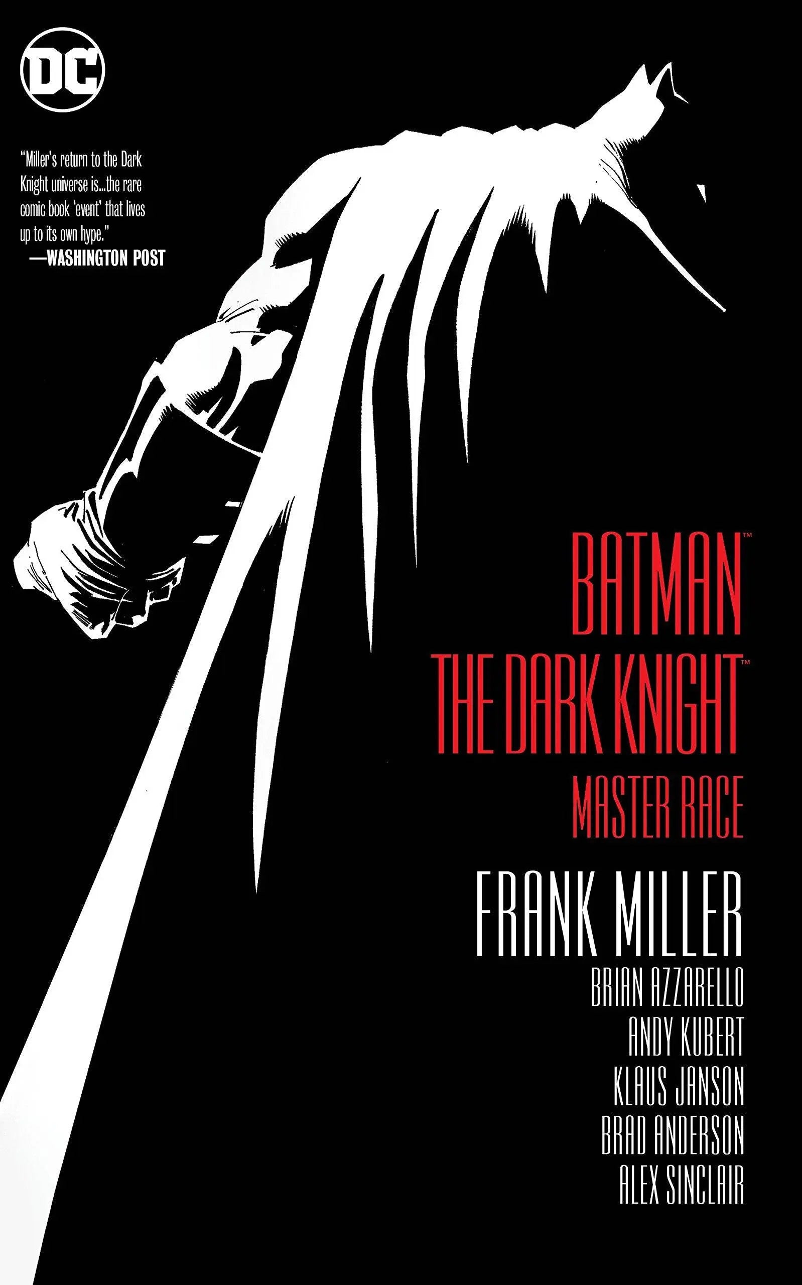 Batman: The Dark Knight: Master Race Hardcover  Illustrated, Sept. 19 2017 King Gaming