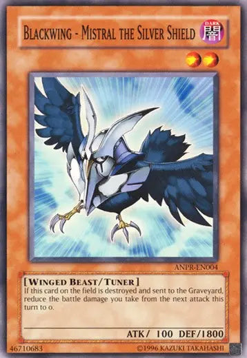 Blackwing - Mistral The Silver Shield - Common - Yu-Gi-Oh King Gaming