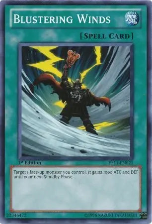 Blustering Winds - Common - Yu-Gi-Oh King Gaming