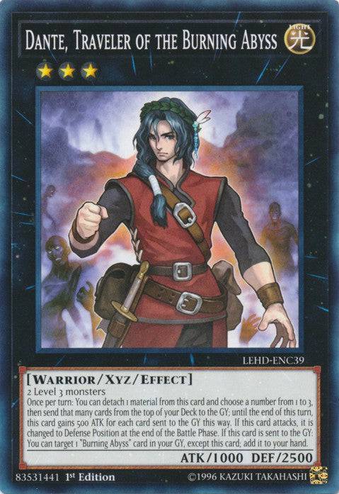 Dante, Traveler Of The Burning Abyss - NM Common King Gaming