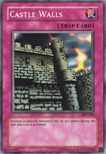 Castle Walls - Common - Yu-Gi-Oh King Gaming