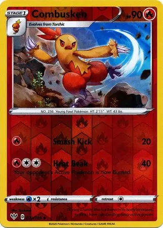 Combusken 23/189 - Uncommon - Reverse Holo King Gaming