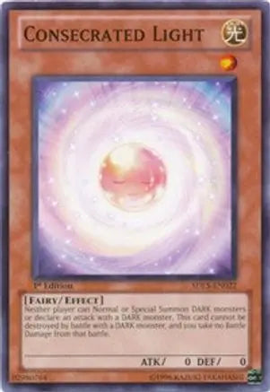 Consecrated Light - Common - Yu-Gi-Oh King Gaming