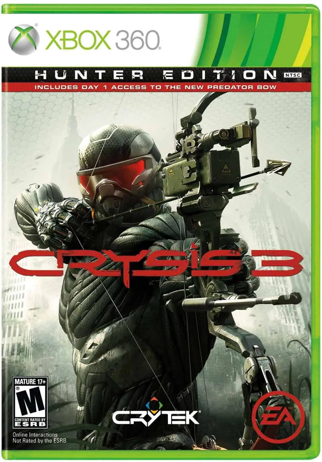Crysis 3 (Hunter Edition) - Xbox 360 - Used King Gaming