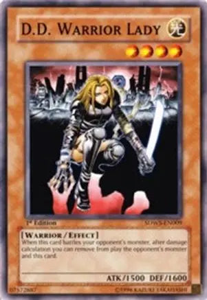 D.D. Warrior Lady - Common - Yu-Gi-Oh King Gaming