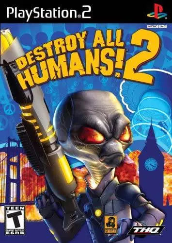 Destroy All Humans 2 - PlayStation 2 - Used - Condition poor King Gaming