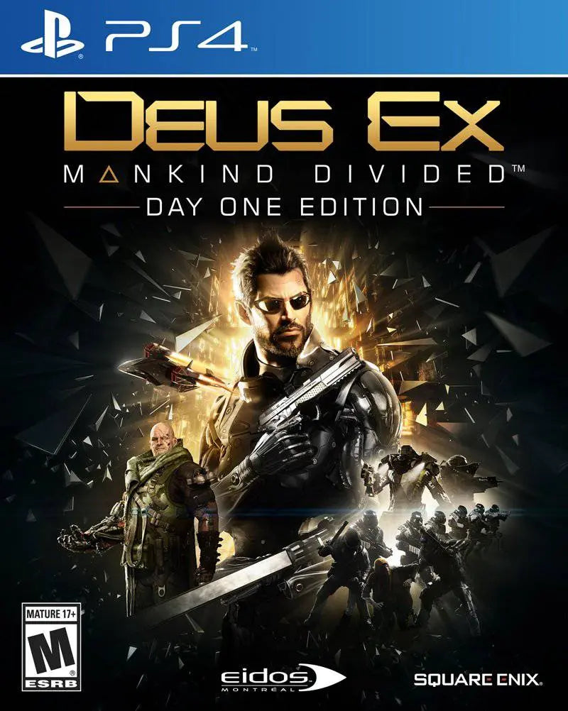 Deus Ex Mankind Divided - PlayStation 4 Standard Edition King Gaming