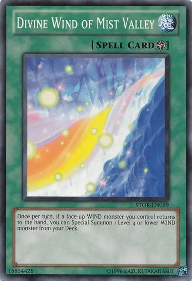 Divine Wind Of Mist Valley - Common - Yu-Gi-Oh King Gaming