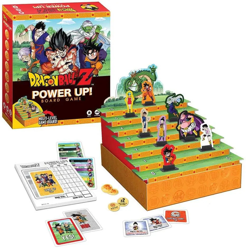 Dragon Ball Z Power Up Board Game | Based on the popular Dragon Ball Z Anime Series King Gaming