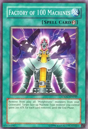 Factory Of 100 Machines - Common - Yu-Gi-Oh King Gaming
