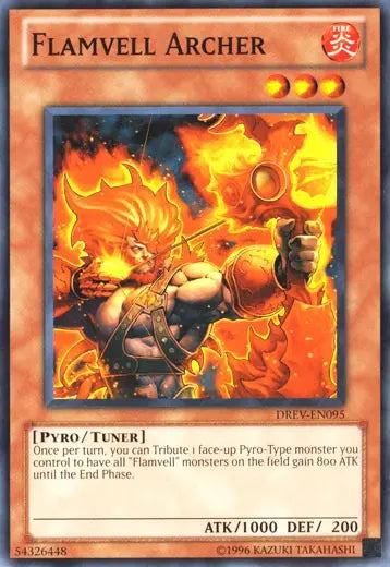 Flamvell Archer - Common - Yu-Gi-Oh King Gaming