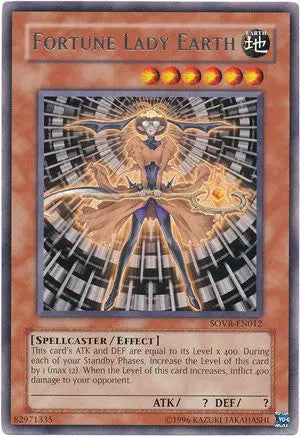 Fortune Lady Earth - Rare - Yu-Gi-Oh King Gaming