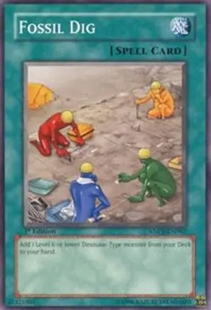 Fossil Dig - Common - Yu-Gi-Oh King Gaming