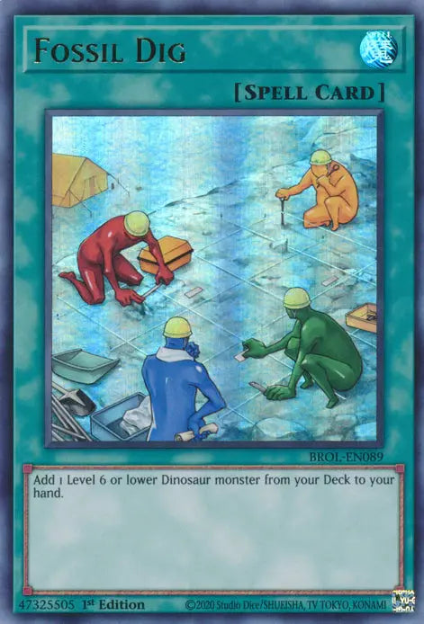 Fossil Dig - Common - Yu-Gi-Oh King Gaming