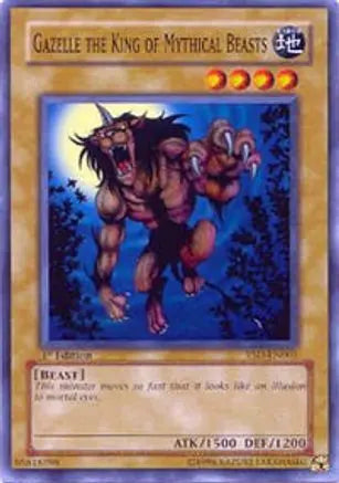 Gazelle The King Of Mythical Beasts - Common - Yu-Gi-Oh King Gaming