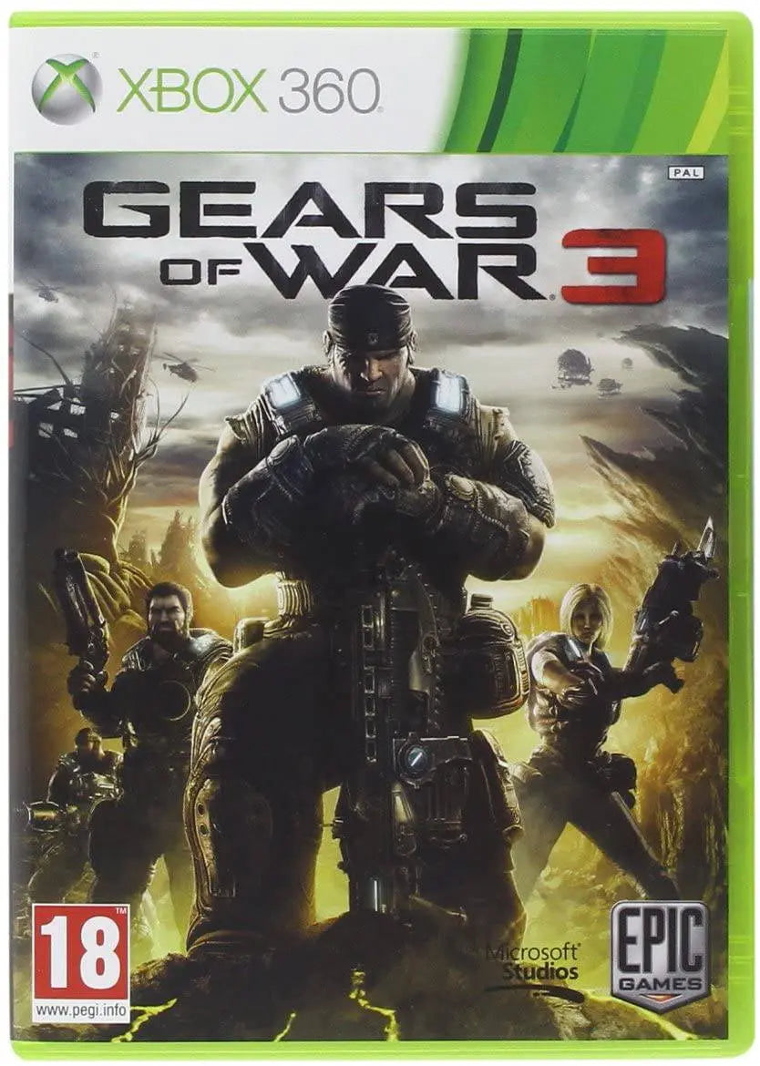 Gears Of War 3 Xbox 360 - Used King Gaming