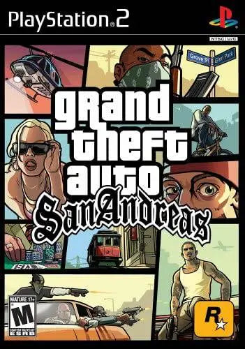 Grand Theft Auto: San Andreas - PS2 - USED COPY King Gaming