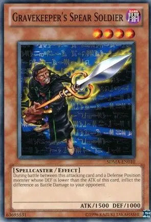 Gravekeeper's Spear Soldier - Common - Yu-Gi-Oh King Gaming
