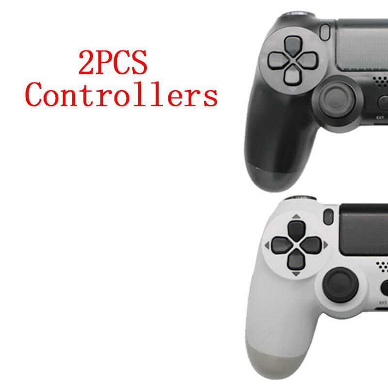 2PCS Joystick PS4 Wireless Game Controller For Sony Controller Bluetooth Vibration Gamepad For PS4 Console King Gaming
