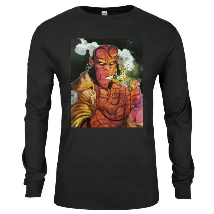 Hellboy Long Sleeve Shirt King Gaming