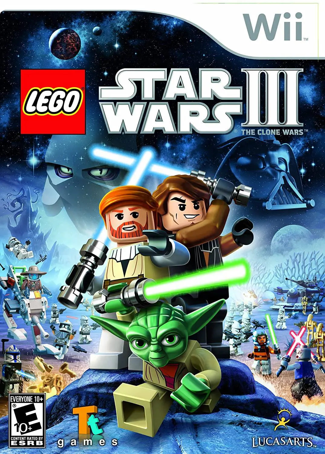 LEGO Star Wars III: The Clone Wars - Wii - USED COPY King Gaming