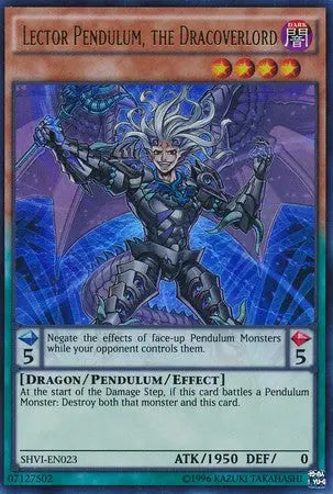 Lector Pendulum, The Dracoverlord - Ultra Rare - Yu-Gi-Oh King Gaming