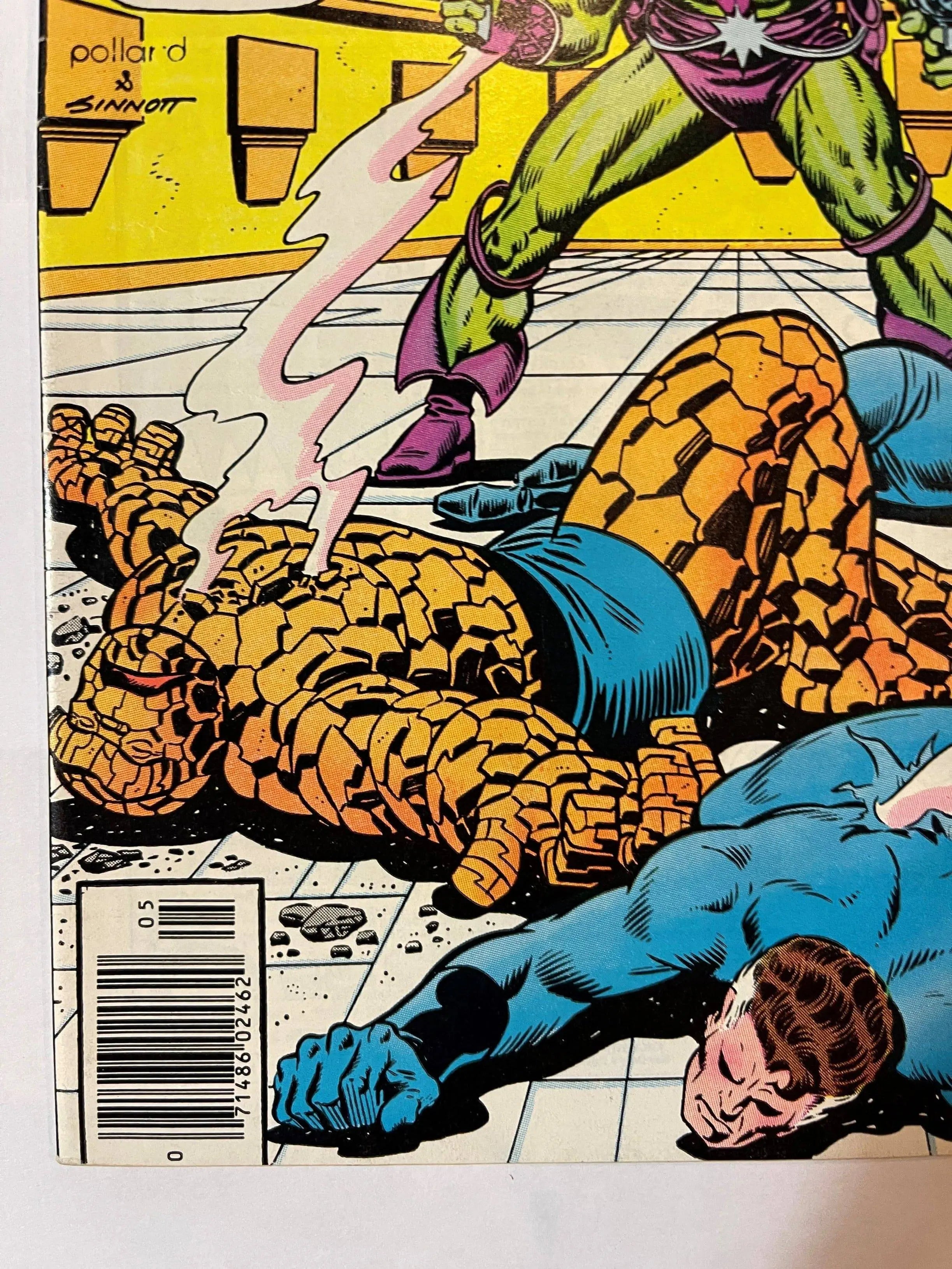 Marvel Comics Fantastic Four #206 May 1979 F- VF Skrulls - Rare King Gaming