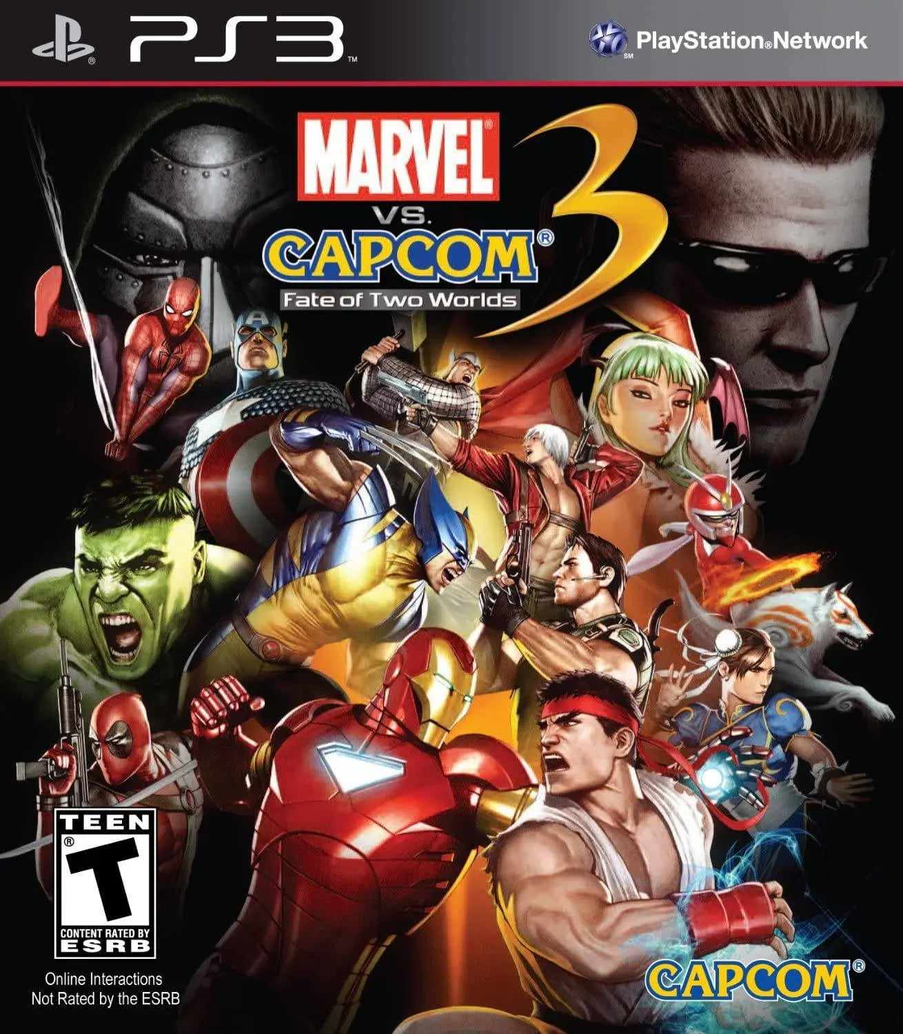 Marvel Vs Capcom 3: Fate of Two Worlds - PlayStation 3 King Gaming